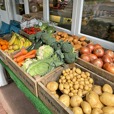 Fresh fruit and veg produce